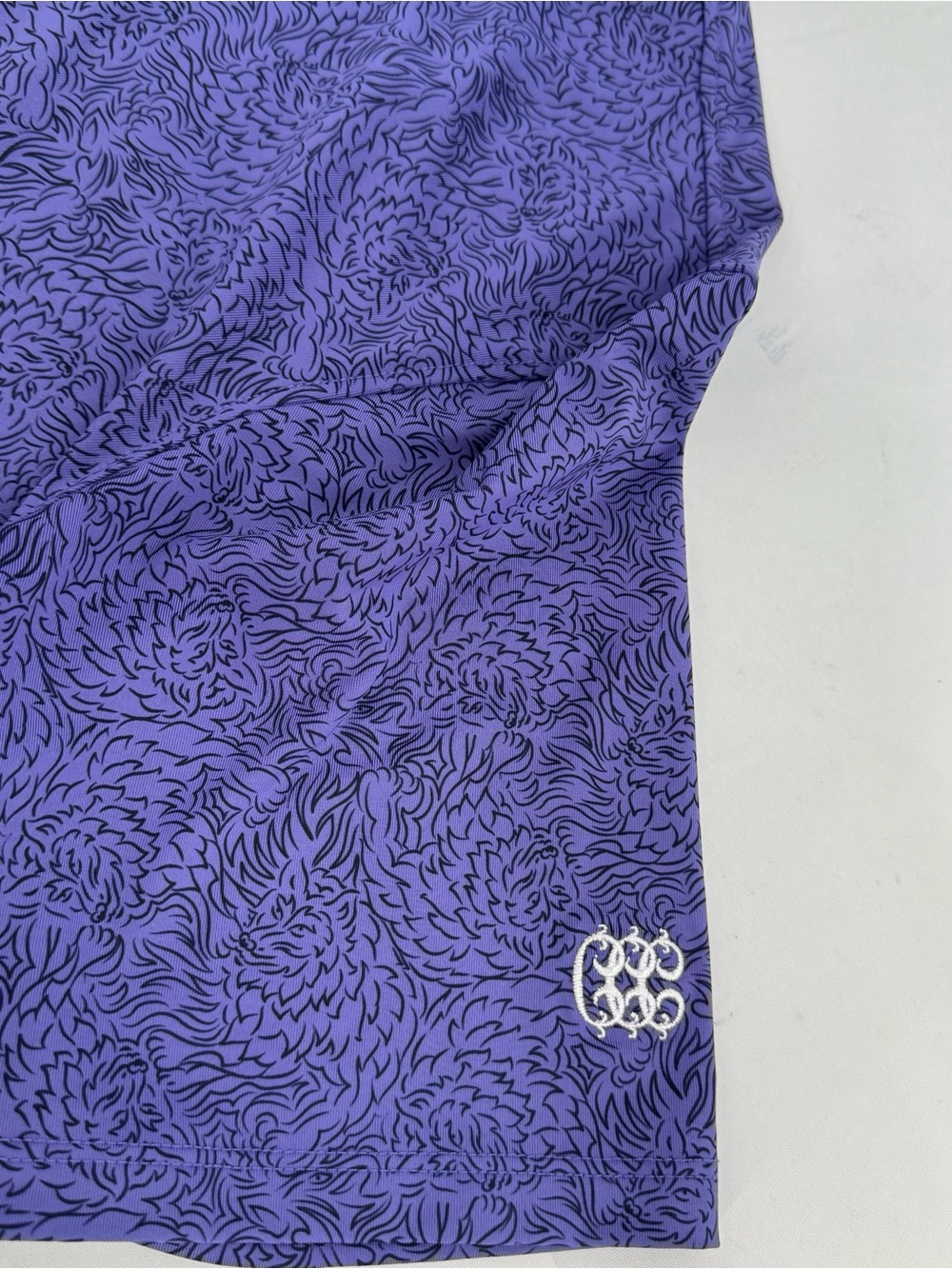Greyson Polo Den of Thieves Large L Purple Golf - Picture 5 of 11
